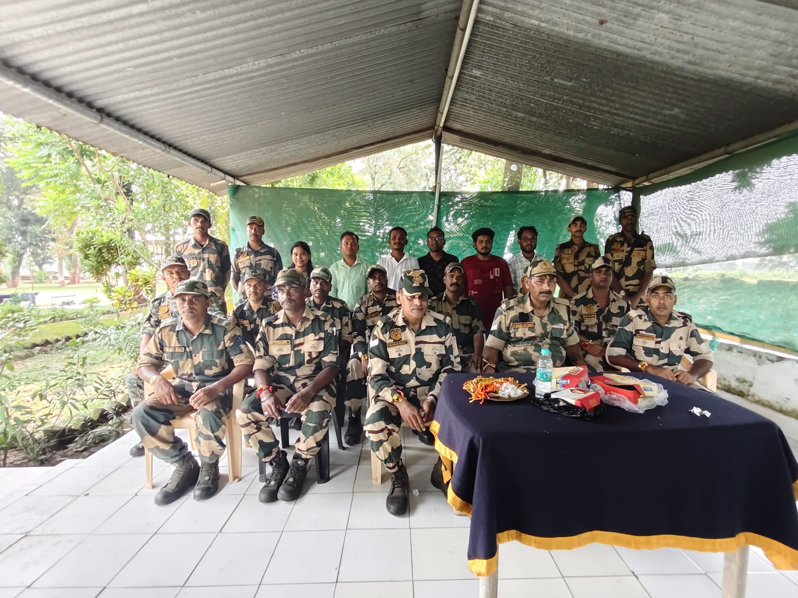 Raksha Bandhan Celebration with BSF &amp; Indian Army
